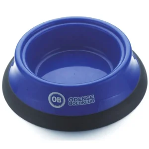 Pet Dog Feeder Plastic Dog Bowl Rubber Ring