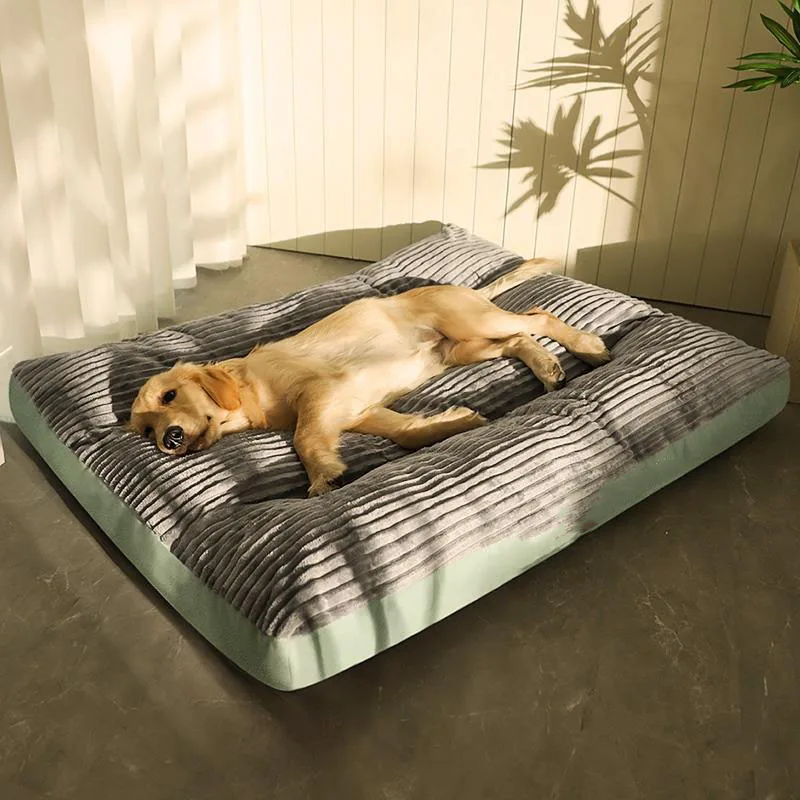 Pet Dog Furniture Supplies Accessories Removable Washable Dog Beds For Large Dog Sofa Mat Autumn Winter Soft Pet Sleeping Bed