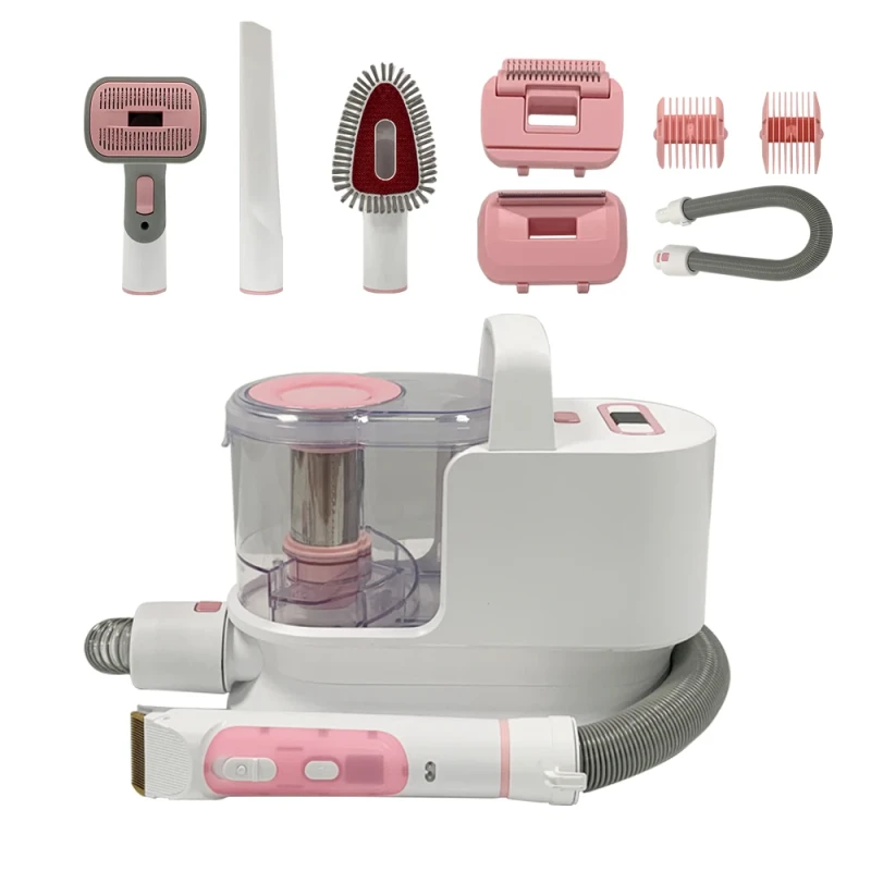 Pet Dog Hair Vacuum Cleaner Electrical All in One Pet Cleaning Grooming Tool