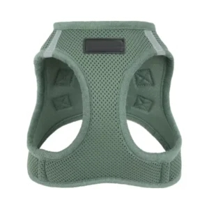 Pet Dog Harness Breathable Soft Mesh No Pull Design High Reflective Edges Buckle Double D Rings Fit Dogs Cats Training