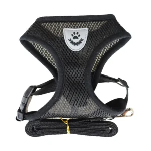 Pet Dog Harness Chest Strap Soft Breathable Dog Pet Vest with Leashes