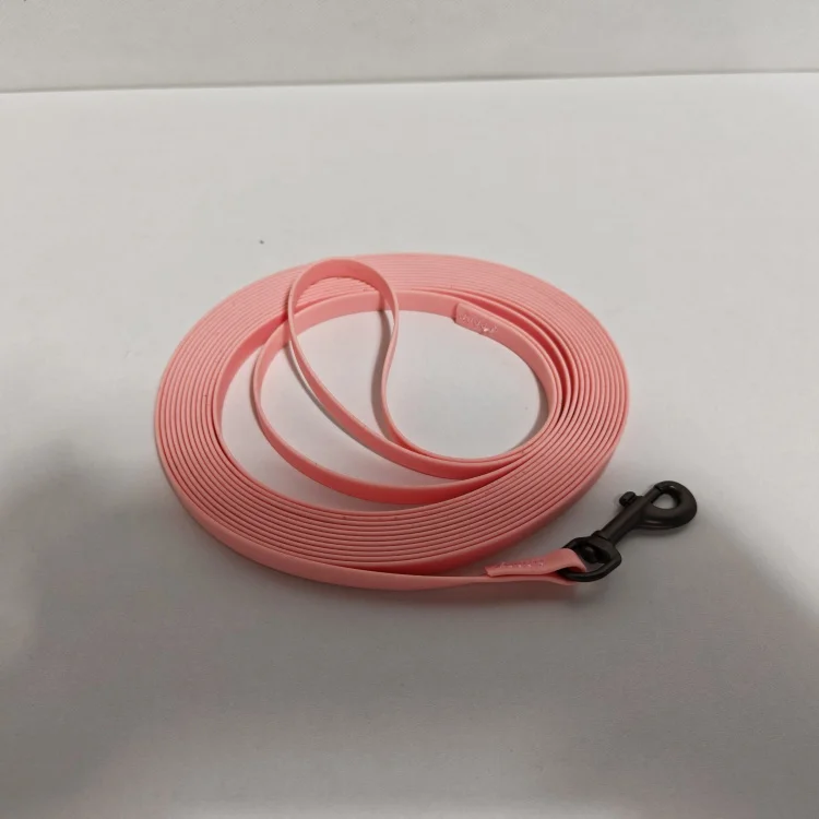 Pet Dog Leash Durable Soft Anti slip PVC Double sided Water Ripple Training Leash with Customized Colors & Logo