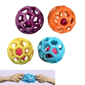 Pet Dog Sound Toy Puzzle Boredom Relief Tool Food Leakage Ball Teeth Grinding Bite Resistant Training Supplies