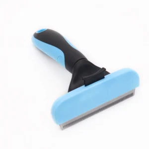 Pet Dog and Cat Fur Hair Remover Grooming Deshedding Blade Dog Grooming Brush and Metal Comb
