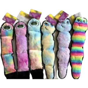 Pet Durable No Stuffing Dog Toy Interactive Squeak Crinkle Snake Pet Toys