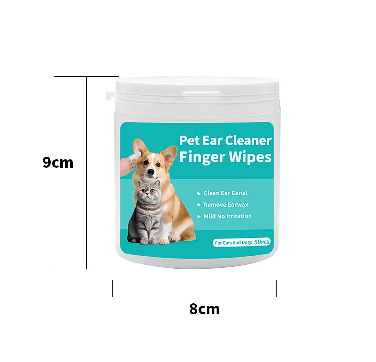 Pet Ear Eye Grooming Wet Wipe Ear Cleaning Dog Washing Tissue Cat Eye Ear Cleaning Pet Cleaning Wet Tissues