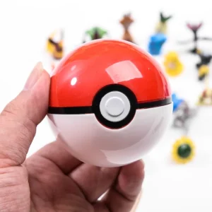 Pet Elf Ball 7CM Pokeballs With 2.5 3cm Figures Toys Creative Pokeball Poke Balls Kids Fans Collectible Fashion Trendy Xmas Gift