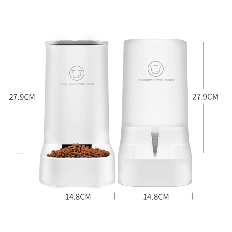 Pet Feeder and Water Self Dispensing Gravity Cat Dog Bowl 3.8L Automatic Dog Feeder Pet Dog Food Bowl