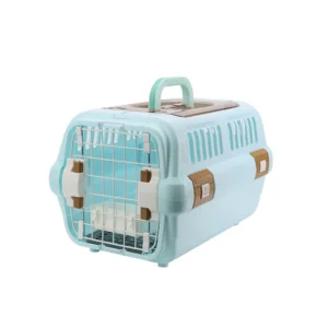 Pet Flight Carrier Aircraft Checked Pet Cage Car Portable Carrying Out Carrier for Small Dogs