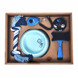 Pet Food Bowl Pet Cleaning Grooming Scissors Set
