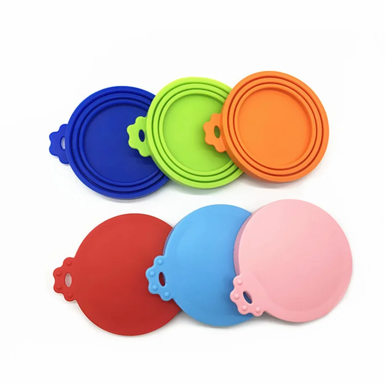 Pet Food Can Cover Silicone Can Lids for Dog and Cat Food
