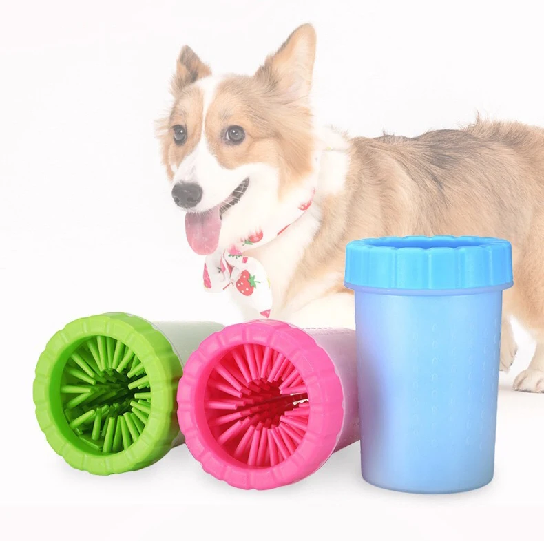 Pet Foot Washing Cup Dog Bath Portable Cat Paw Cleaning Cup