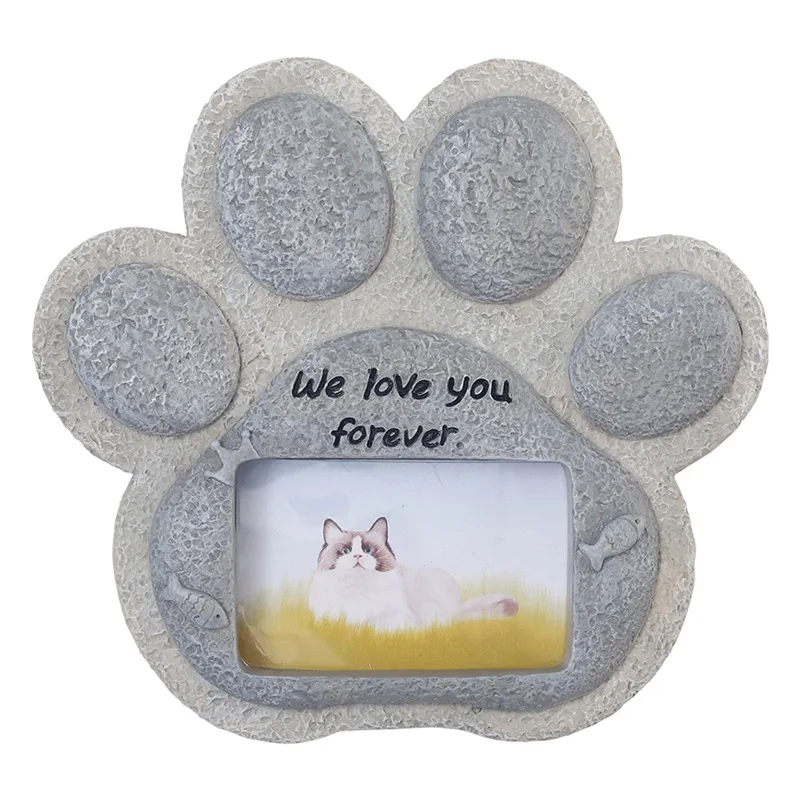 Pet Funeral Memorial Garden Headstone Pet Ashes Memorial Photo Stone Headstone