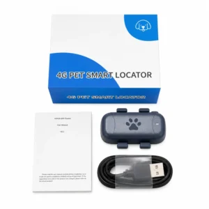 Pet GPS Locator 2G WiFi 4G LTE Bluetooth IP67 Waterproof Sound Light Finder Collar Tracker for Cats Dogs Route History App OEM