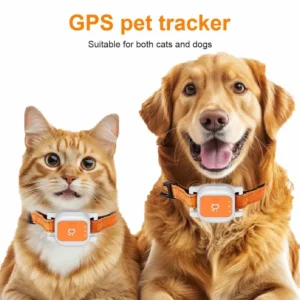 Pet GPS Smart Tracker Locator Real time Tracking Historical Trajectory High Accuracy Positioning Smart Pet Tracker
