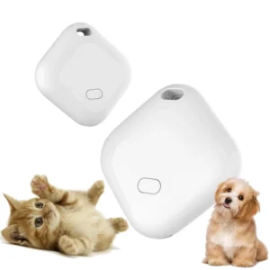 Pet GPS Tracker Mini Apple Find My Enabled Tracker for Car Keys Pets Multi Object Anti Loss Locator Tag with Alarm