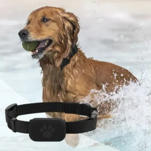 Pet GPS Tracker With Adjustable Collar Smart Pet Locator Cat Tracker for Dogs and Cats Compatible With IOS and Android