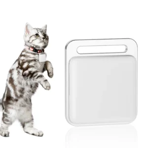 Pet GPS Tracker for Dog and Cat for Android and IOS with No Subscription No Fee Small Tracking Tag Time Tracking Collar