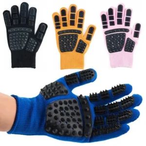 Pet Glove Cat Grooming Brush for Dog Hair Deshedding Bath Cleaning Massage