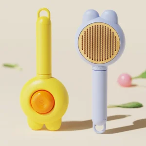 Pet Grooming Brush for Cats Dogs Deshedding Brush Removes Loose Fur Tangles Bath Massage Brush for Rabbit Kitten Puppy