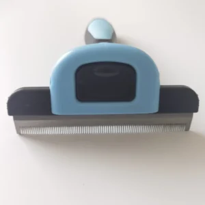 Pet Grooming Comb Cat Shedding Brush Deshedding & Dematting Tool Hair Stripper with Replaceable Blades