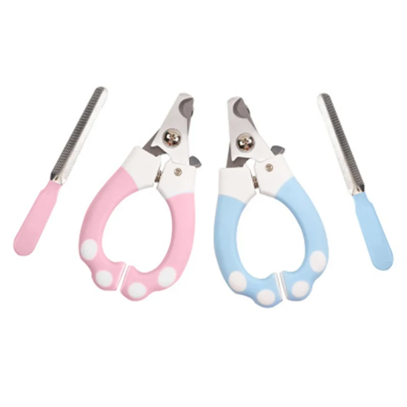 Pet Grooming Kit Cat Dog Paw Nail Clipper Scissor Claw Trimmer
