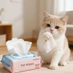 Pet Grooming Products Puppy Dog Wipes for Cleaning Cruelty Free Sulfate Paraben Free PH Balanced