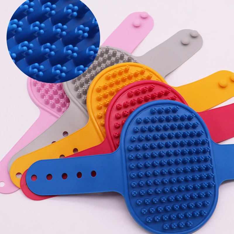 Pet Grooming Products Soft Dog Hair Comb Cat Dog Brush for Cat Massage Bathing and Cleaning