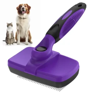Pet Grooming Tool Brush Self Cleaning Dog Cat Slicker Shaving Brush Removing Dog Shedding Hair Pet Comb