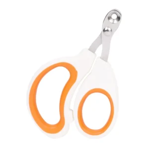Pet Grooming Tool Stainless Steel Double Holes Anti Bleeding Pet Dog Cat Nail Clipper