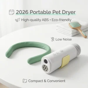 Pet Hair Dryer 110000 RPM Brushless High Speed Blower Dog Cat 1000W Portable Carrito Para Mascotas Accessories