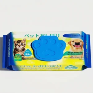 Pet Hairless Cat Oil Removal Non Woven Wet Wipes Excess Sebum Control Bahai Style Water Free Bath 15x20cm Export Quality Travel