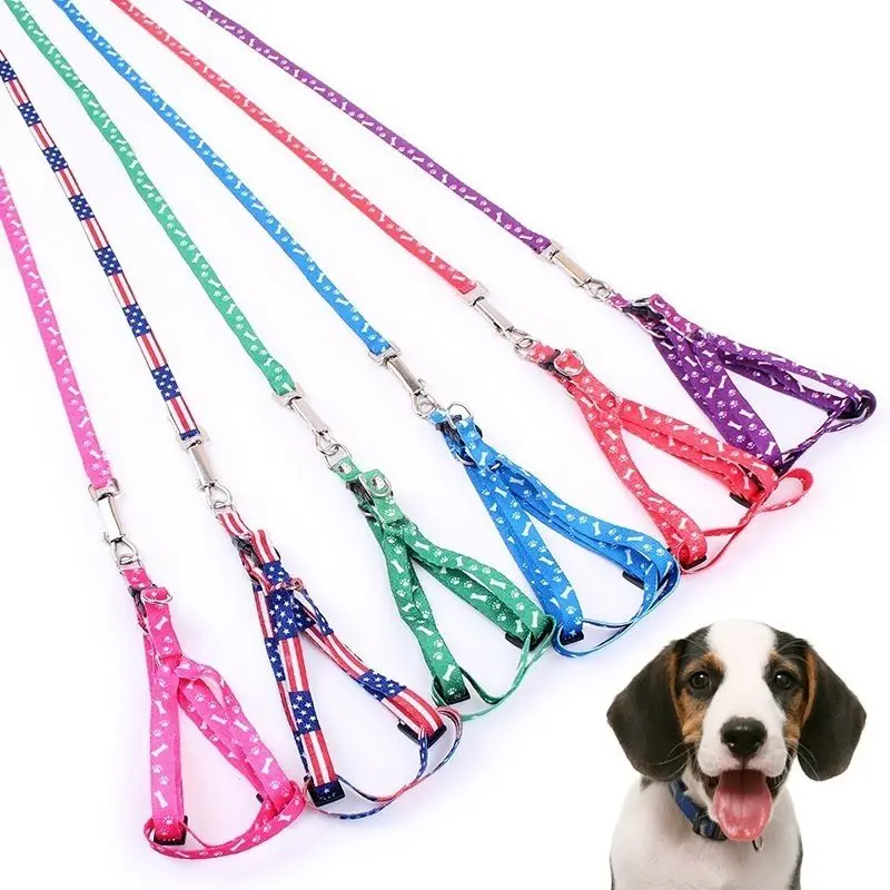 Pet Harness Pet Leash Adjustable Fashion Harness Puppy Dog Cat Harness Pet Supplies