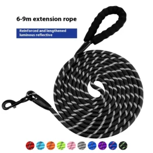 Pet Harness Security Safety Leashes 4.5-20M Lengthen Long Style Pet Dog Leashes