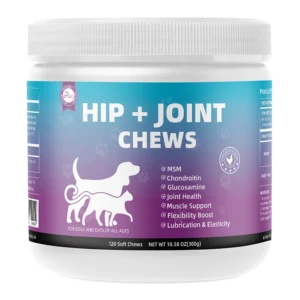 Pet Hip & Joint Supplement Soft Chews Dog Joint Relief Glucosamine Calming Chews Pet Products