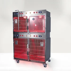 Pet Hospital Stainless Steel Dog Cage Infrared Physiotherapy Dog Cat Cages Large Dog Cage Stainless
