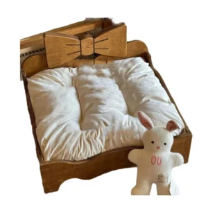 Pet House or Bed Modern Indoor Outdoor Dog Crate End Table Dog Kennel Furniture Wood Dog House