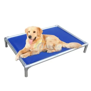Pet Houses & Furniture for Kid Puppy Cat Big Dog Easy to Clean Summer Comfortable Black Elevated Dog Bed