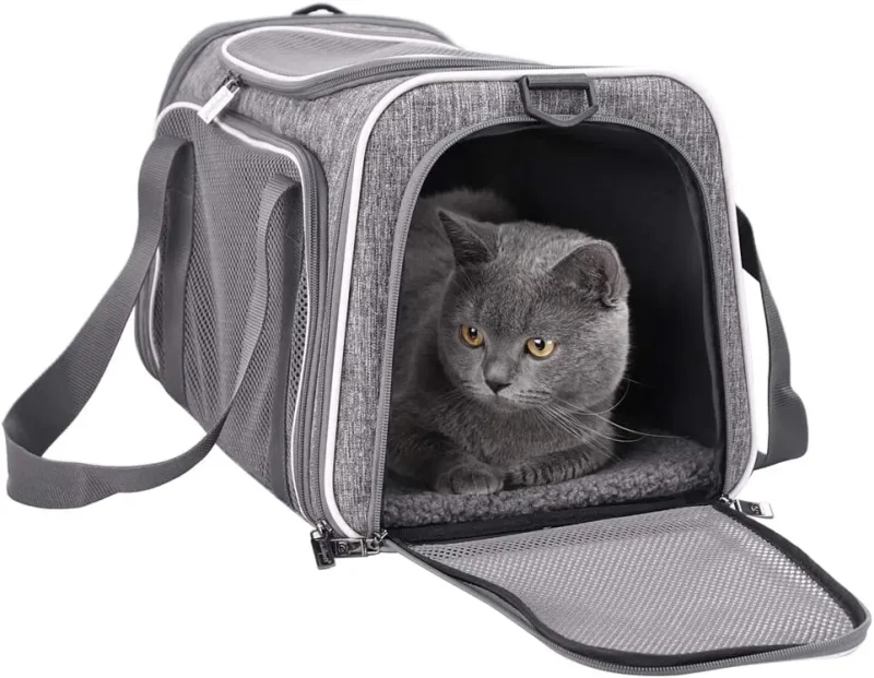 Pet Items Custom Fashion Foldable Pet Carrier Bag Portable Outdoor Travel Dog Carrier
