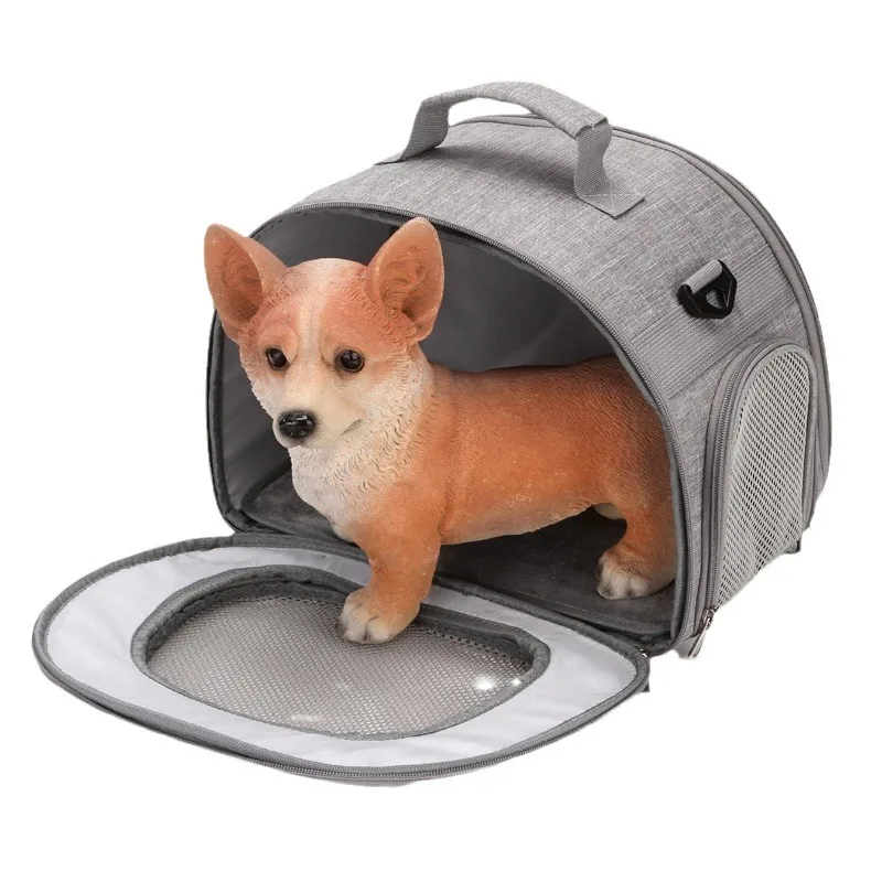 Pet Items Custom Fashion Foldable Pet Carrier Bag Portable Outdoor Travel Dog Carrier