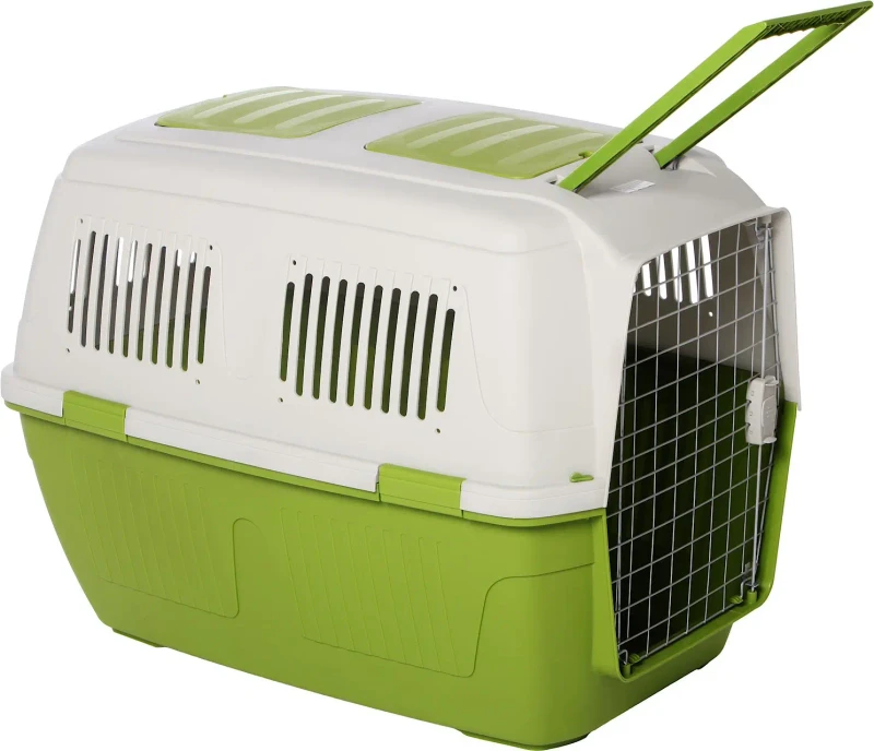 Pet Kennels Trolley Case Flight Carrier Light Travel Dog Cat Box