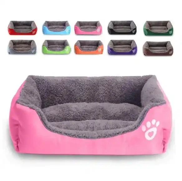 Pet Large Dog Bed Warm Dog House Soft Nest Dog Baskets Waterproof Kennel for Cat Puppy Plus Size