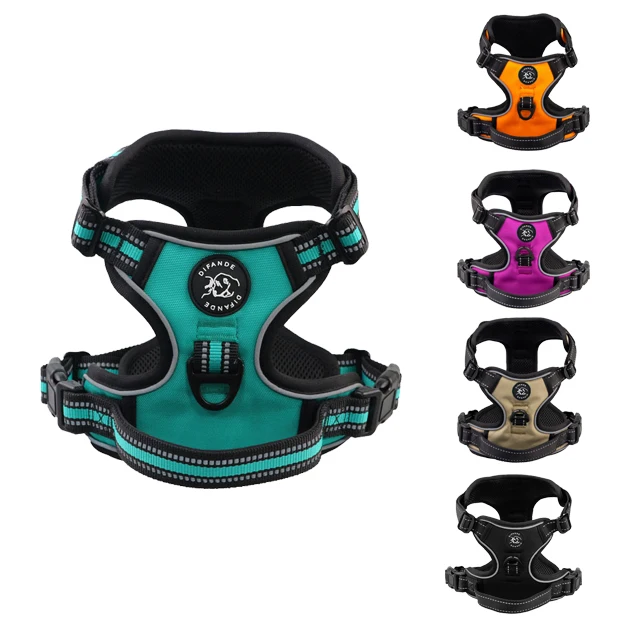 Pet Lead and Harness Set Custom Design No Pull Dog Harness for Dog