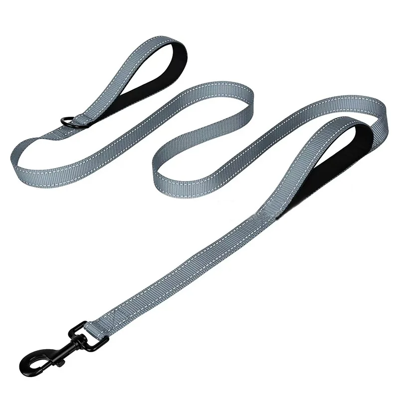 Pet Leash 1.8M Reflective Heavy Duty Pet Rope Lead with Handle Yellow Dog Leashes
