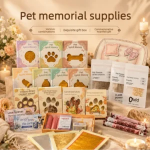 Pet Paper Cremation and Funeral Supplies Cat and Dog Memorial Gift Box Set Pet Supplies Store Direct Supply