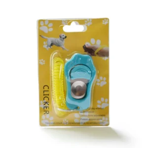 Pet Paw Print PC Material Sound Training Device Dog Training Clicker Three Level Adjustable