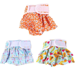 Pet Physiological Pants Washable Diaper for Female Dogs Luxury Summer Eco Friendly Dog Apparel