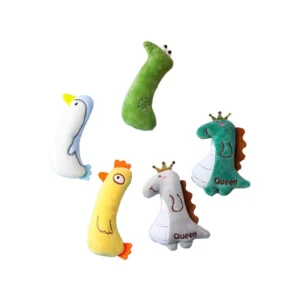 Pet Plush Interactive Toys Catnip Bite Resistant Cat Toys for Cats Play Dog Toy Pet Supplies