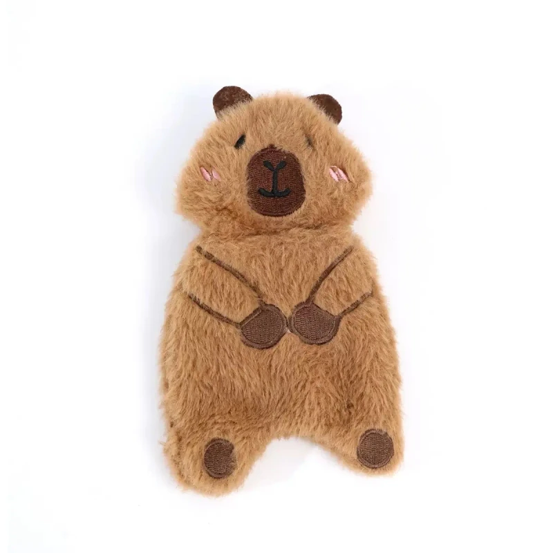 Pet Plush Squeaky Toys Cute Angry Resistant Chew Bear Stuffed Animal Dog Toy for Sustainable Play