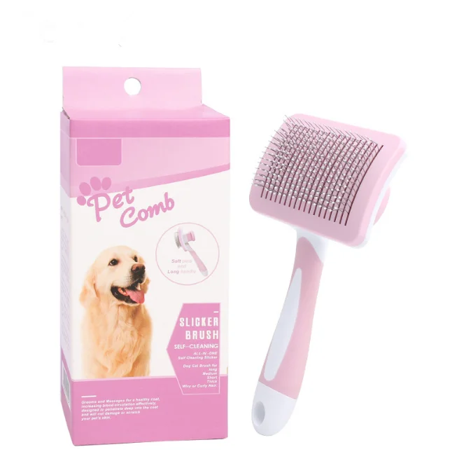 Pet Product Supplies Pet Hair Removal Brush Comb for Cats and Dogs